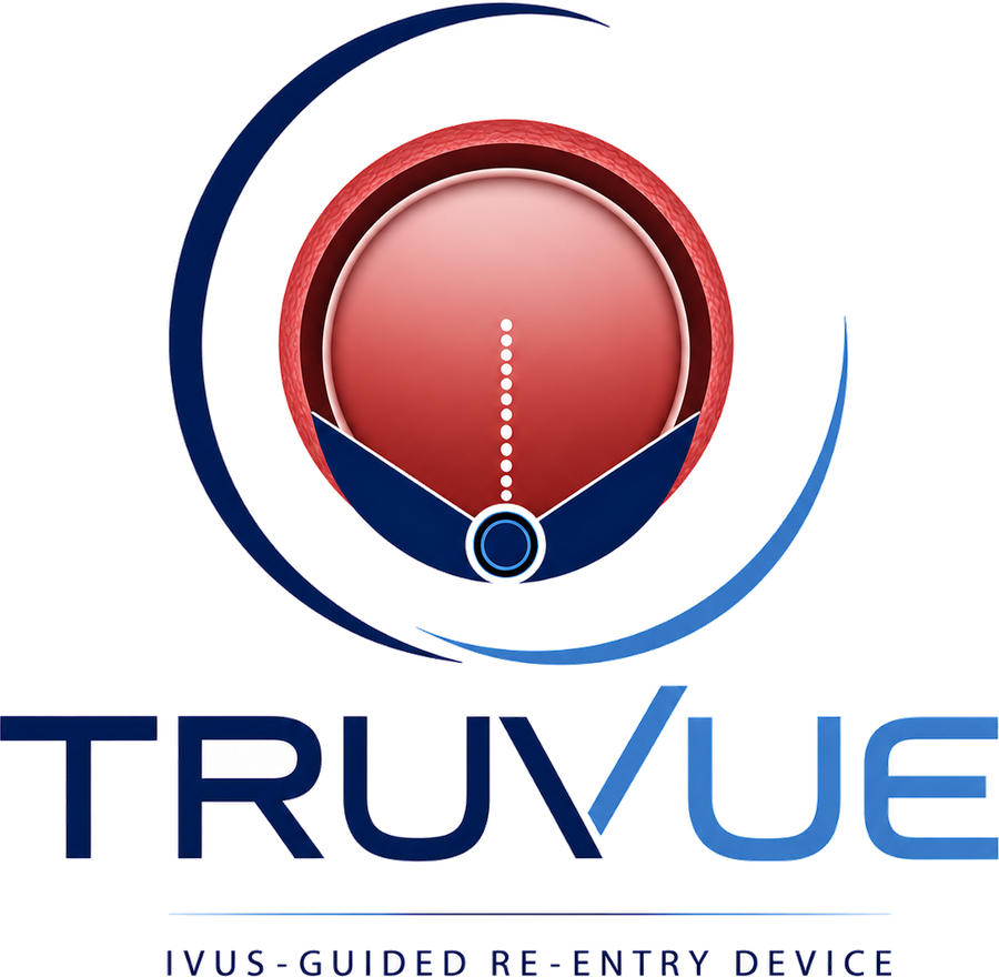 TruVue: IVUS-guided re-entry device
